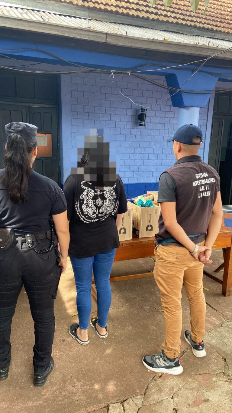 Una mujer fue detenida tras robarle la tarjeta de crédito a su amiga y realizar compras millonarias en Alem imagen-3