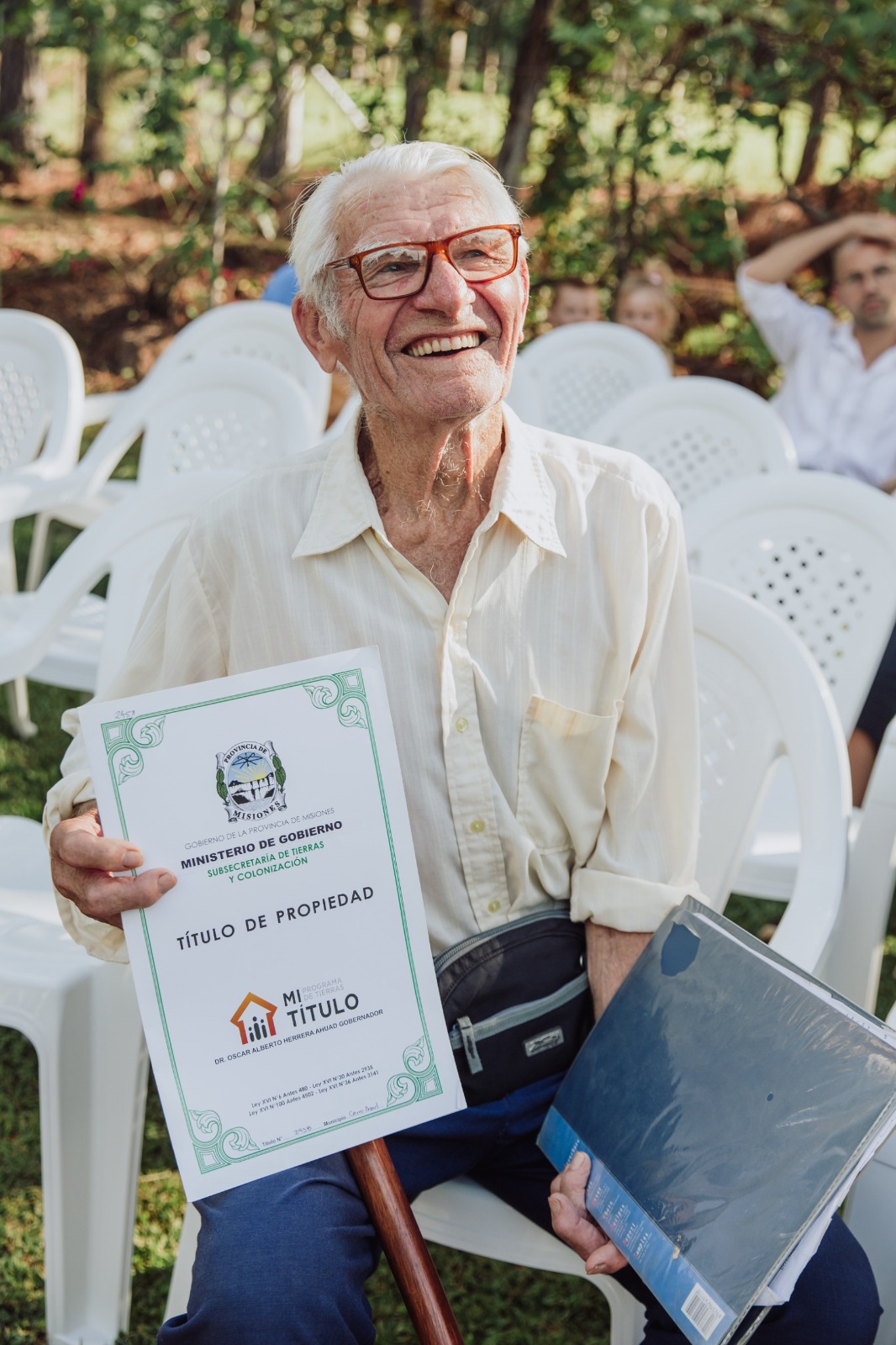 Passalacqua destacó la importancia del programa "Mi Título": "Le da a la gente lo más preciado que desea, que es el título de la tierra donde vive" imagen-2