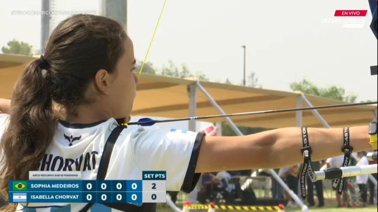 Tiro con Arco: Isabella Chorvat, Campeona Sudamericana imagen-2