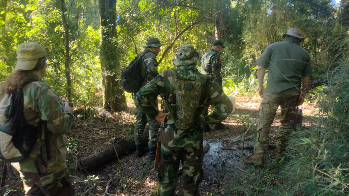 Desarticulan campamento de cazadores furtivos ubicado en un lote privado cercano al Parque de la Sierra imagen-2