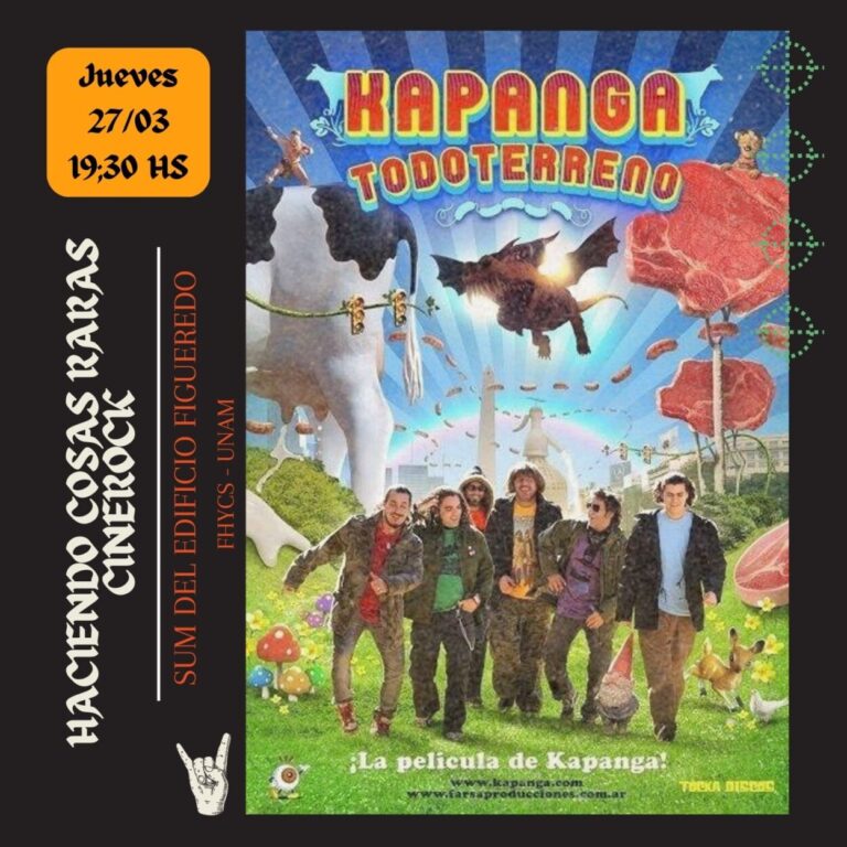 Arranca la edición 2025 del Ciclo de Cine y Rock con Kapanga Todo Terreno imagen-38