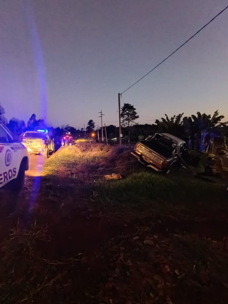 Falleció la acompañante de un automovilista tras un despiste en El Soberbio imagen-46