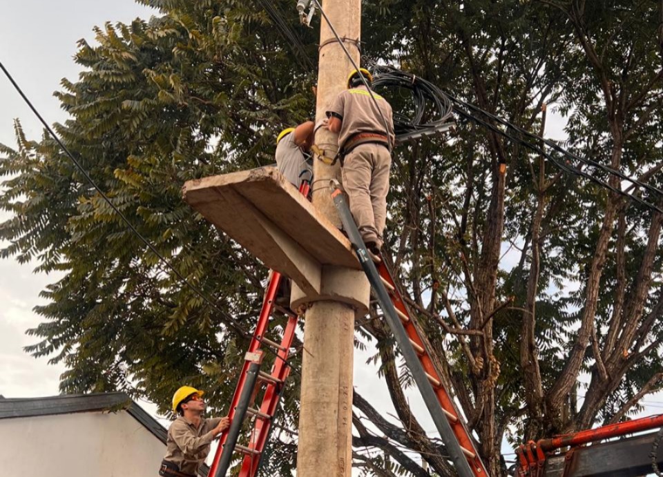 Energía de Misiones fortaleció el servicio eléctrico en el barrio Santa Cecilia, de Candelaria imagen-4