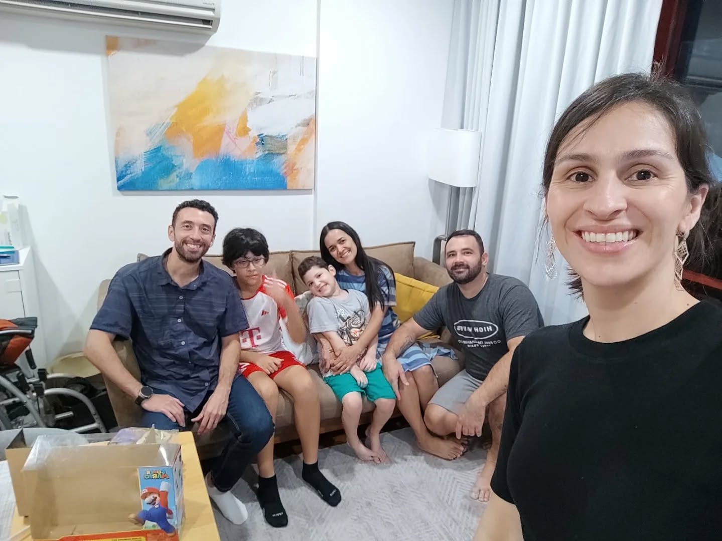 Santino recibió la visita de argentinos que viven en Singapur 2 Santino recibió la visita de argentinos que viven en Singapur imagen-1