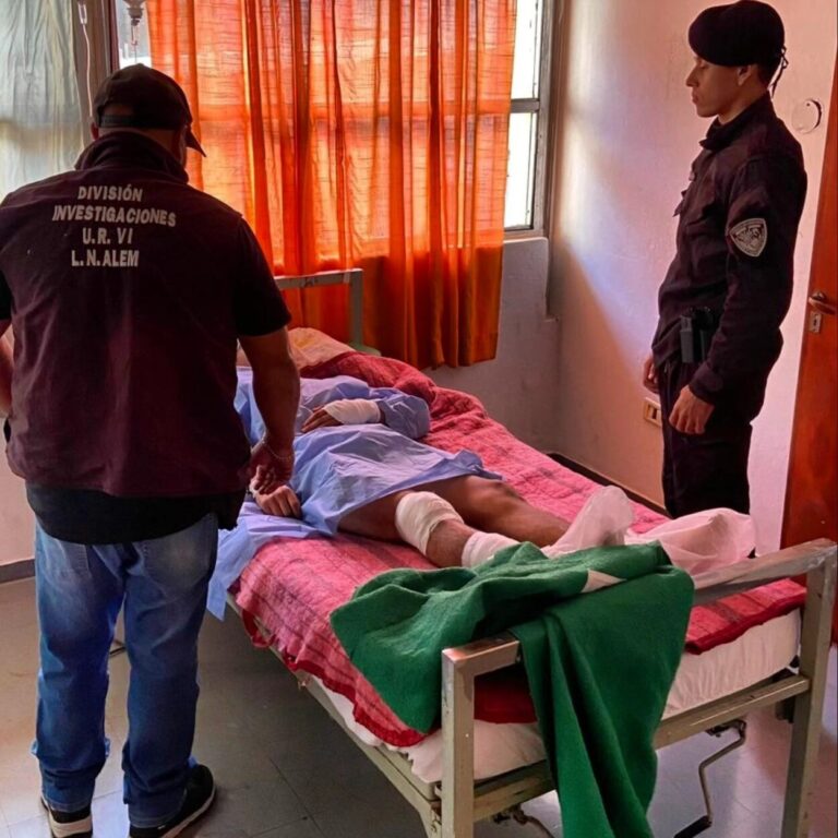 Tras robar una moto despistó en la ruta y terminó internado: su cómplice había abandonado otro rodado que fue recuperado imagen-40