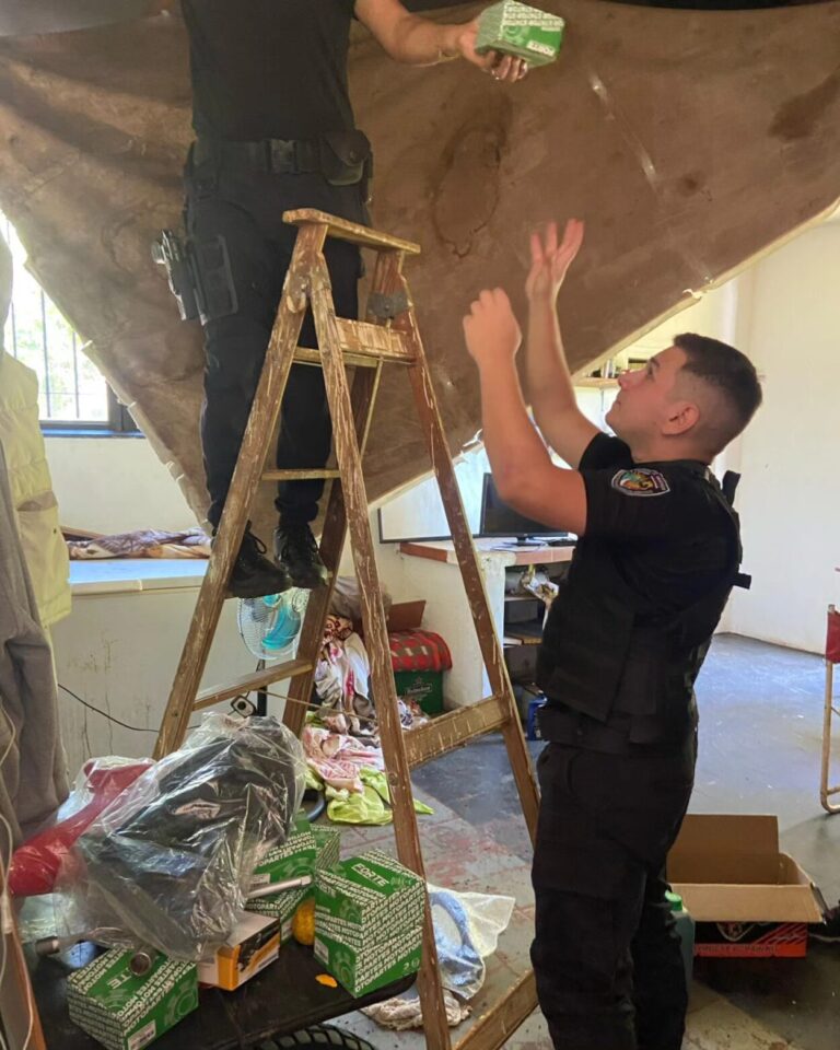 Escondía repuestos robados en el cielorraso de su casa: la Policía descubrió que armó una moto con ellos imagen-42