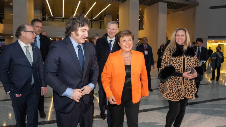 Luis Caputo y Santiago Bausili viajan a Estados Unidos antes de la primera revisión del FMI y el monitoreo del plan económico imagen-26