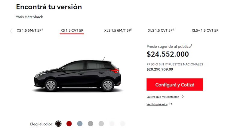 A partir de este martes, los consumidores pueden ver cuánto cuesta un auto 0 km sin impuestos nacionales imagen-29