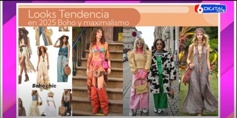 Moda 2025: Lo que necesitas saber sobre los looks boho, maximalistas y las prendas clave del año imagen-33