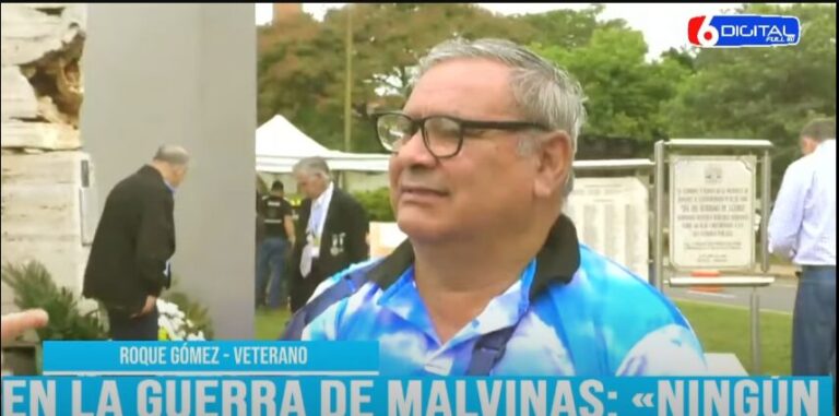 Malvinas: Testimonio del Veterano Roque Gómez a 43 años del conflicto, la lucha por el reconocimiento y el pedido de inclusión en la currícula escolar imagen-9
