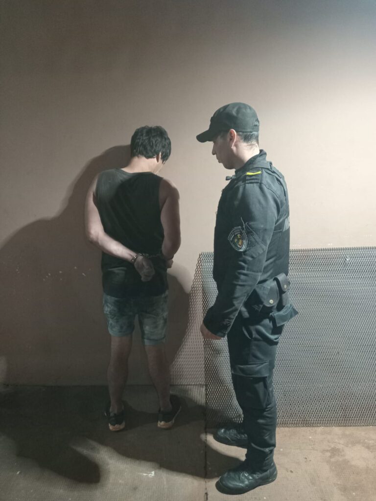 Capturaron a un ladrón que entró a una vivienda y quedó encerrado en el quincho imagen-34