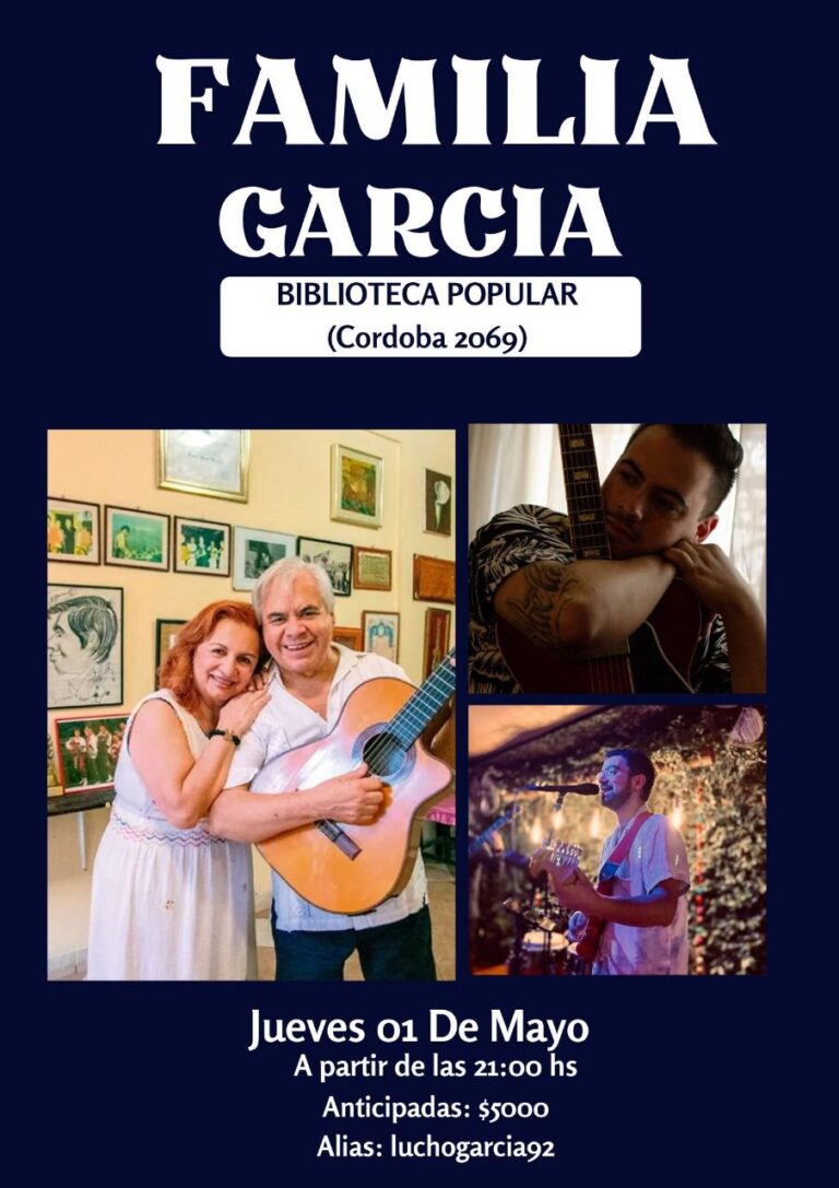 "Familia García en concierto", noche de música del mundo en la Biblioteca Popular Posadas imagen-23