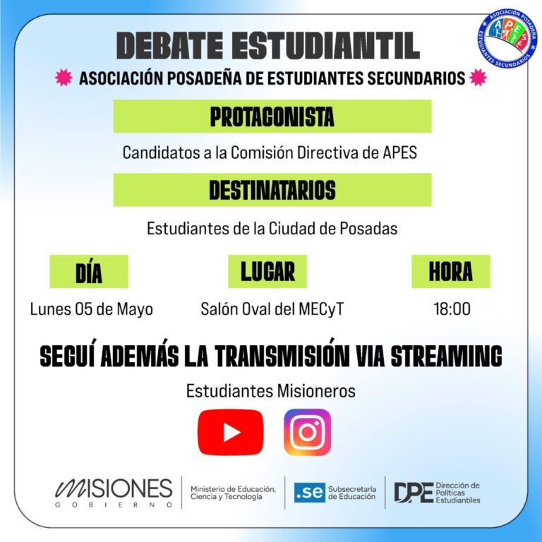 Los estudiantes tendrán su primer debate electoral rumbo a la conducción de Apes imagen-25