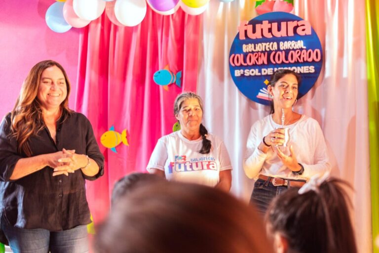 Compromiso que se lee en los barrios: una nueva biblioteca en Sol de Misiones imagen-46