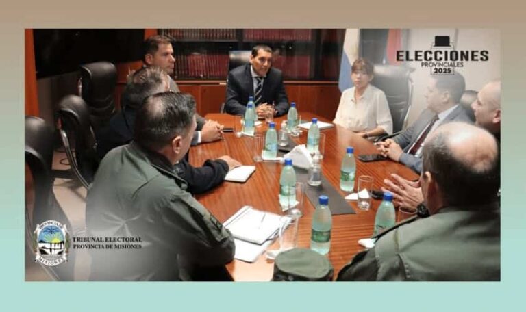 Elecciones 8J: Tribunal Electoral y fuerzas de seguridad coordinan acciones con miras a los comicios imagen-31