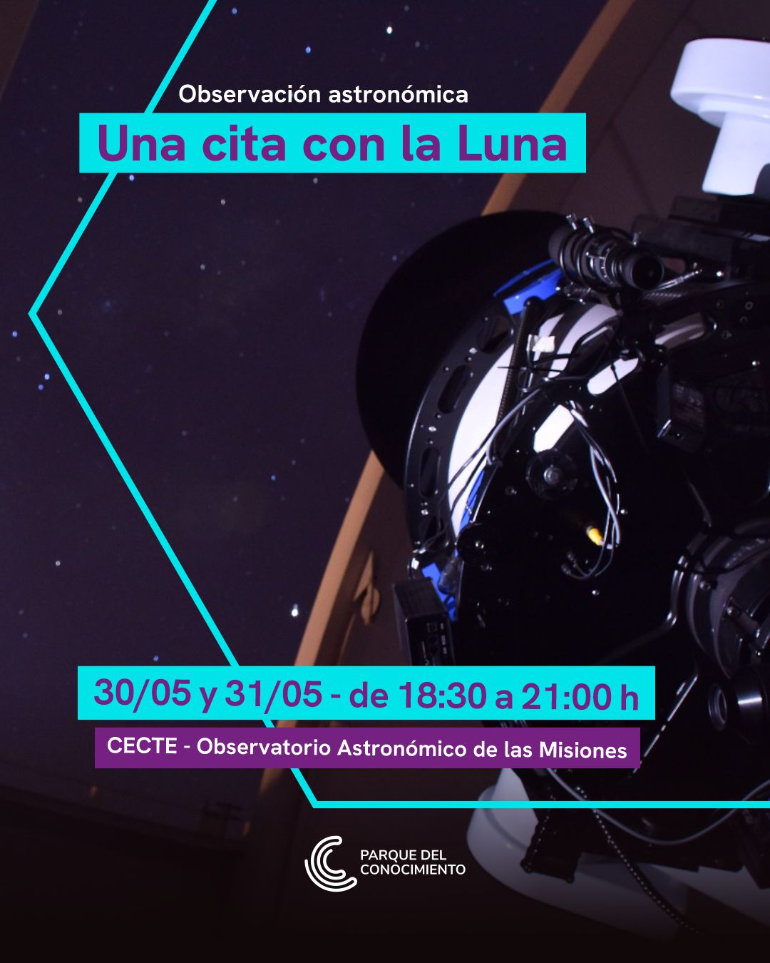 Una cita con la Luna este viernes y sábado en el Parque del Conocimiento imagen-2