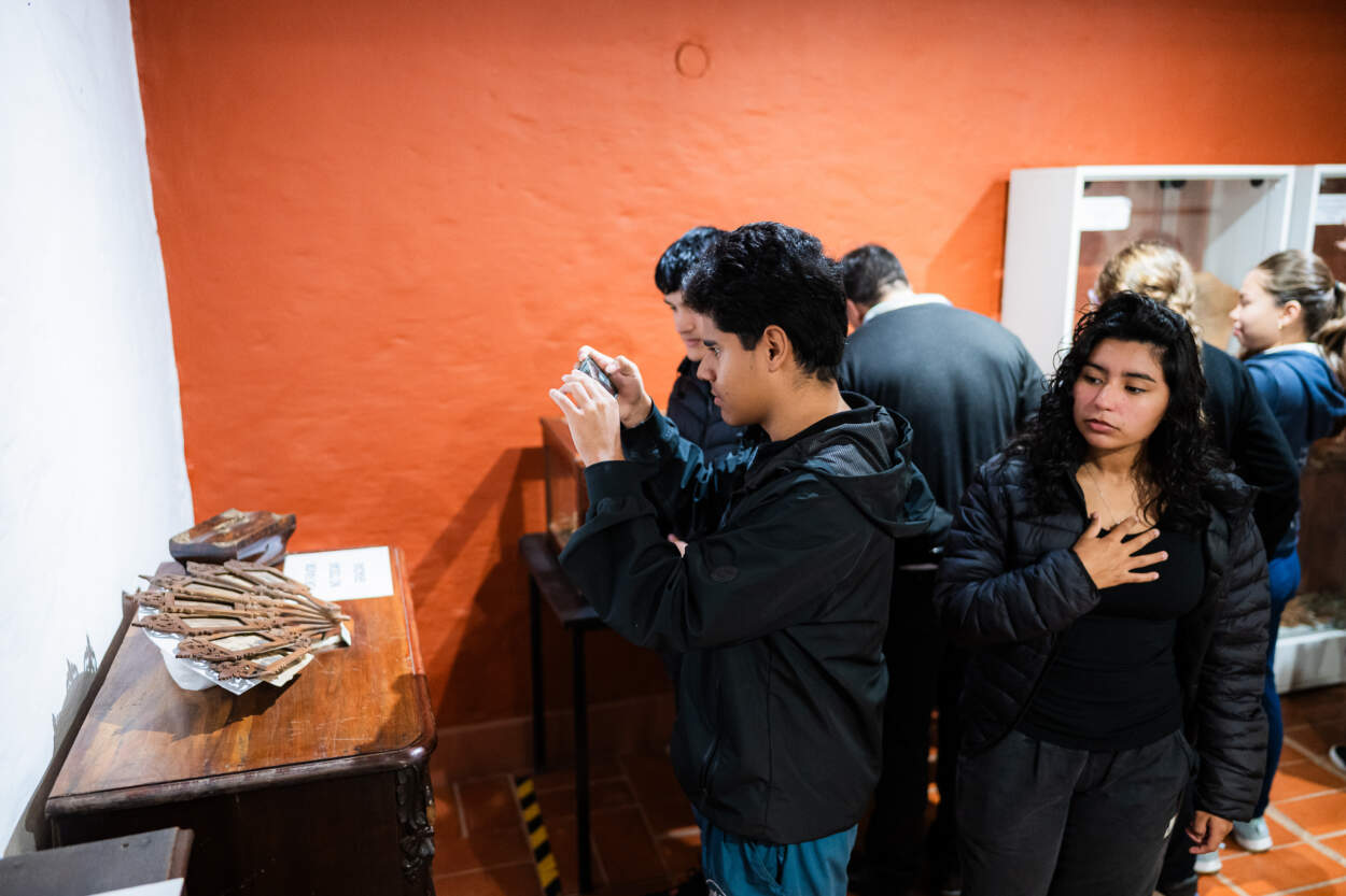 Historia misionera: estudiantes del Instituto Santa Catalina visitaron el Museo Histórico y Arqueológico Andrés Guacurarí imagen-8