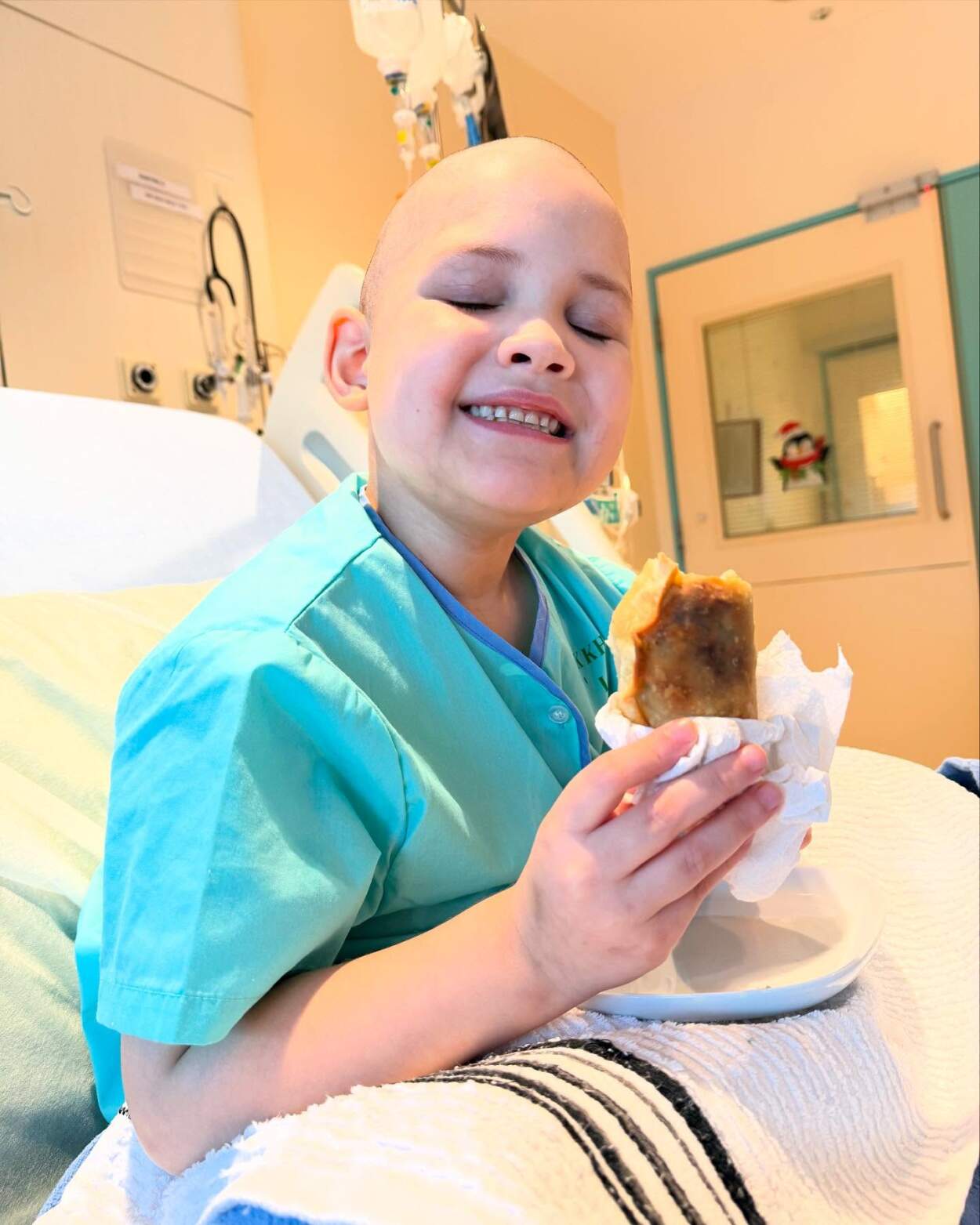 Desde Singapur, Santino compartió su experiencia en el tratamiento contra la leucemia imagen-4