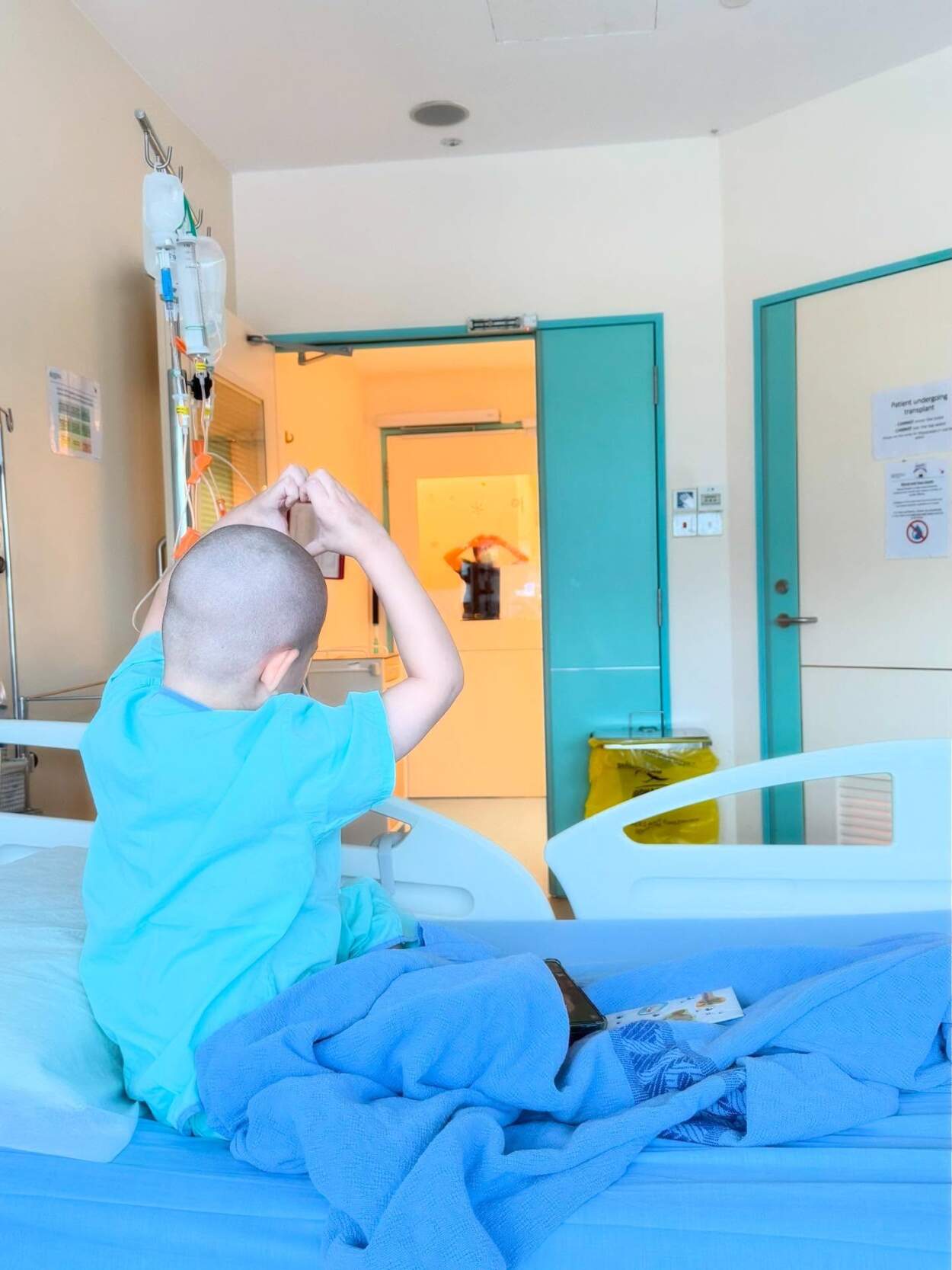 Día 0 para Santino en Singapur: "Un nuevo comienzo, una nueva médula, un nuevo renacer y una nueva esperanza" 11 Día 0 para Santino en Singapur: "Un nuevo comienzo, una nueva médula, un nuevo renacer y una nueva esperanza" imagen-10