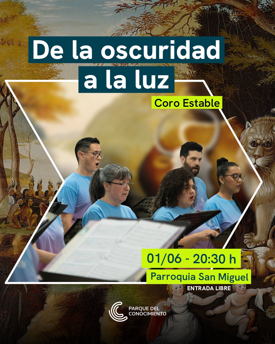 El Coro del Parque lleva su música a la Parroquia San Miguel imagen-2