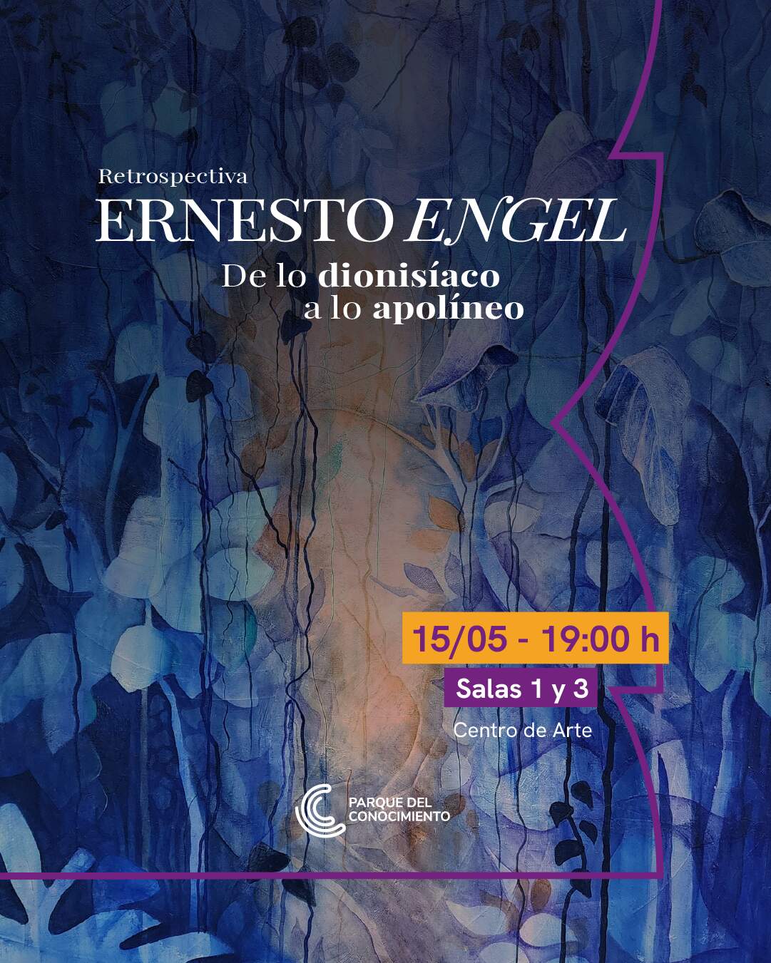 “De lo dionisíaco a lo apolíneo”, muestra retrospectiva de Ernesto Engel en el Parque del Conocimiento imagen-4