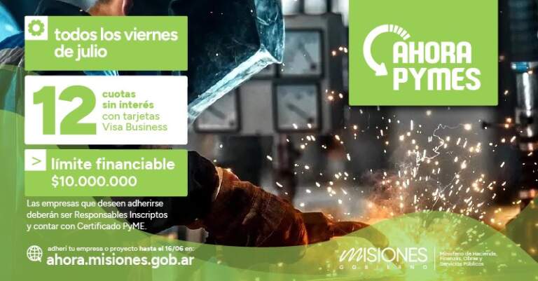 "Ahora Pymes": destacan que servirá para volver más competitivos a los proveedores misioneros frente a opciones radicadas en otras jurisdicciones imagen-48
