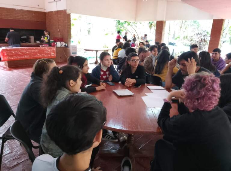 Jóvenes de toda la provincia se reunieron en Candelaria para celebrar el cine comunitario imagen-34
