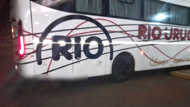 Horror en Corrientes: un colectivo llegó a la terminal con un cadáver atrapado bajo el vehículo imagen-12