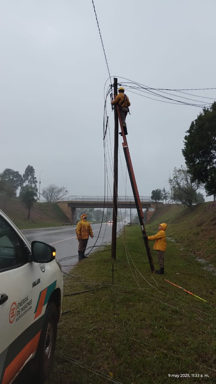 Continúa trabajo intenso en distintos frentes para recuperar servicio eléctrico imagen-4