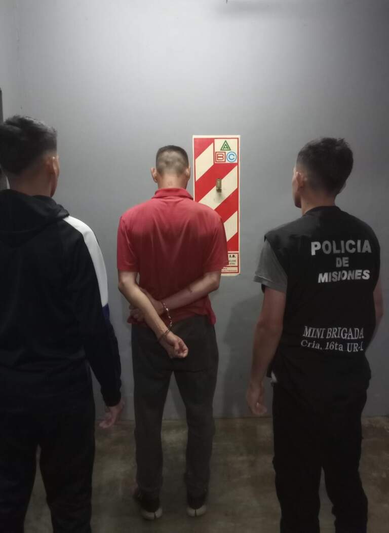 Investigación policial permitió capturar a un delincuente acusado de robos a comercios de Posadas imagen-33