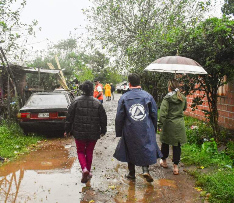 Tras el temporal, la Comuna posadeña atendió más de 150 llamados de emergencia imagen-10