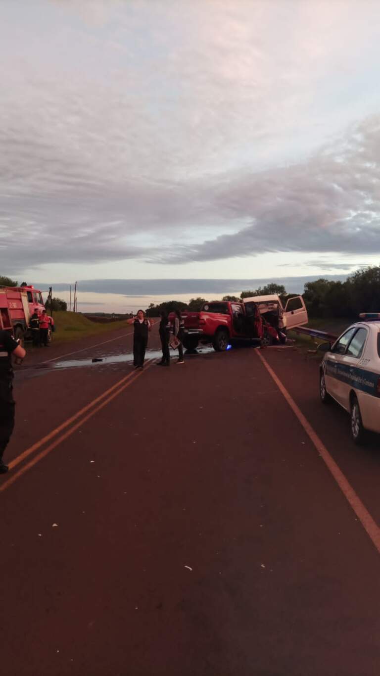 Apóstoles: murió un hombre tras una colisión entre camionetas imagen-19