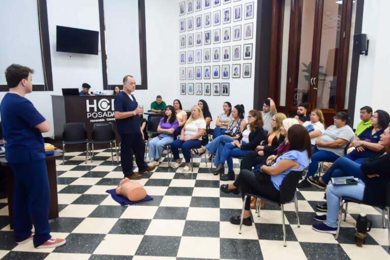 Formación y salud: el Concejo Deliberante posadeño instruye a sus agentes en técnicas de RCP imagen-49