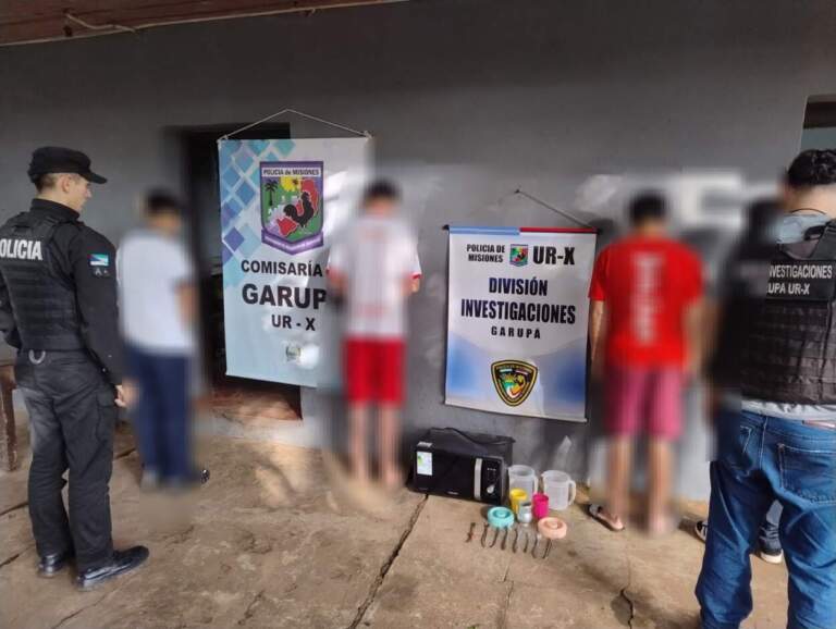De robar en escuelas al Ce.Mo.A.S.: cuatro adolescentes fueron demorados por la Policía imagen-38