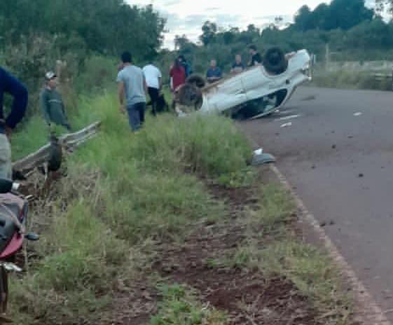 Despiste y vuelco en la ruta costera 2, la conductora resultó con lesiones imagen-4
