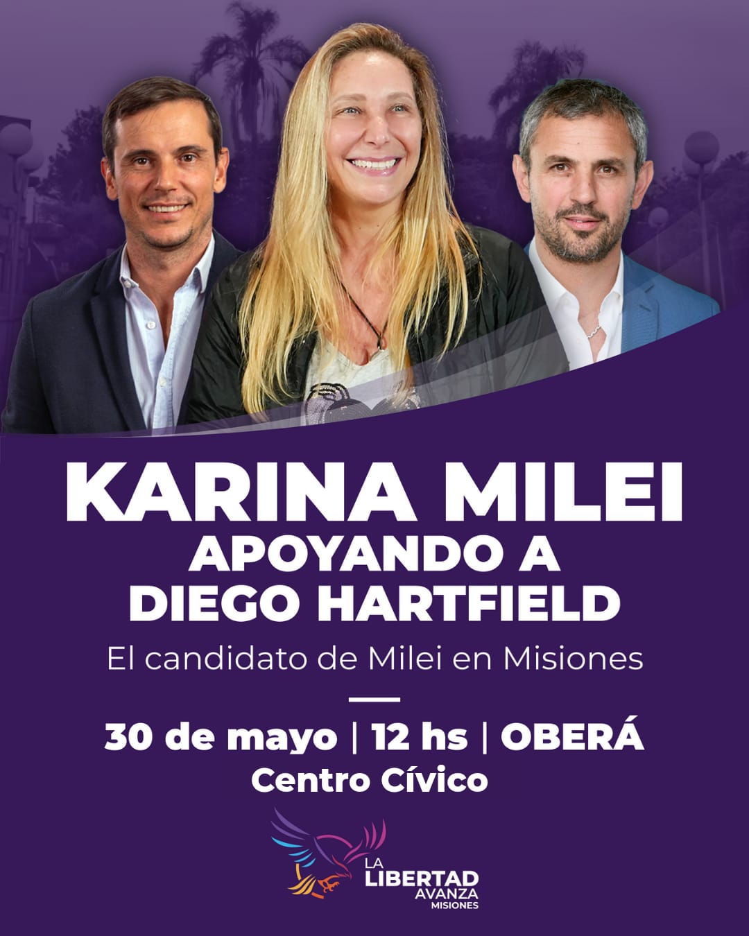 La Libertad Avanza refuerza su presencia en Misiones con una visita clave a Oberá y Posadas imagen-4