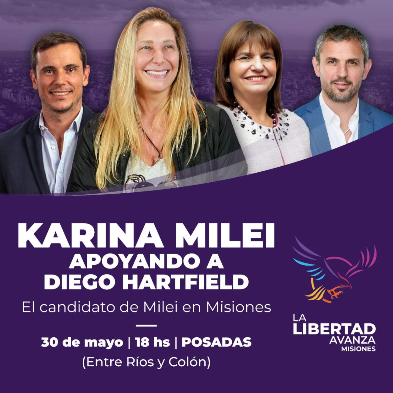 La Libertad Avanza refuerza su presencia en Misiones con una visita clave a Oberá y Posadas imagen-2