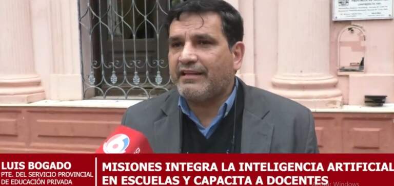 Inteligencia Artificial en el aula: "Estamos trabajando fuertemente en la reconfiguración del rol docente", dijo el titular del Spepm imagen-39