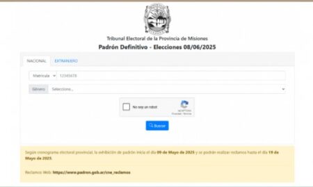 Se encuentra disponible el Padrón Definitivo para las elecciones legislativas provinciales del 8 de junio imagen-6
