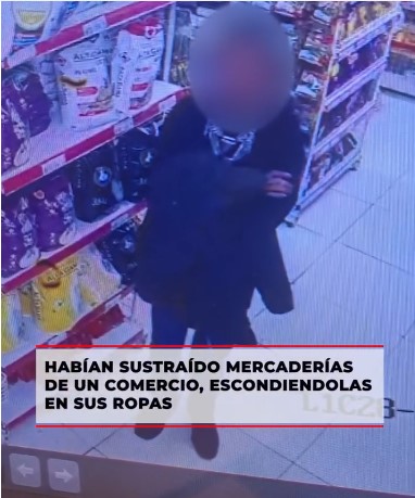 Ladrones detectados por cámaras del 911: fueron detenidos tras robar en un comercio de Posadas 3 Ladrones detectados por cámaras del 911: fueron detenidos tras robar en un comercio de Posadas imagen-2
