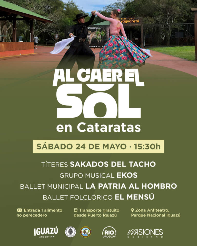 Al Caer en Sol en Cataratas celebrará el aniversario de la Revolución de Mayo imagen-8