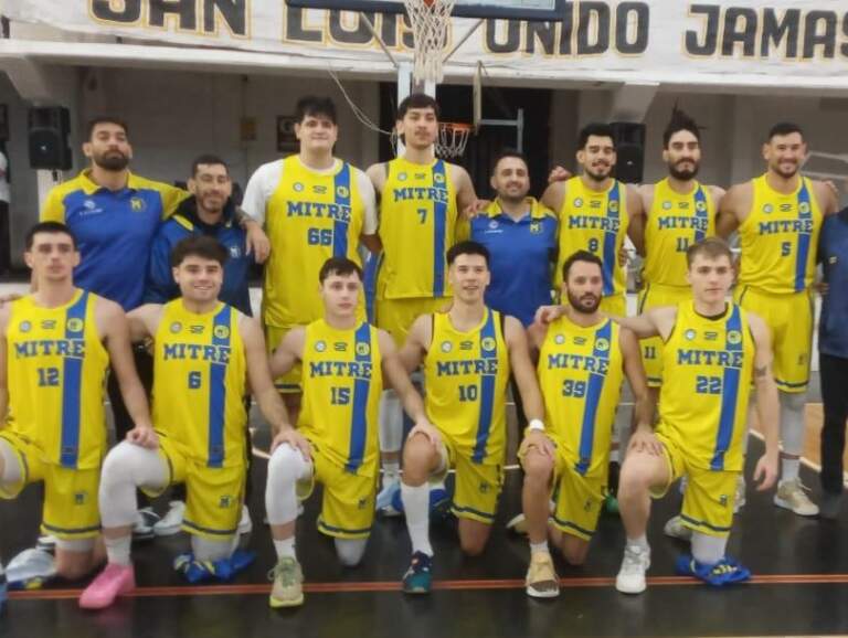 Básquet: Mitre sacó ventaja en San Luis Básquet: Mitre sacó ventaja en San Luis imagen-40