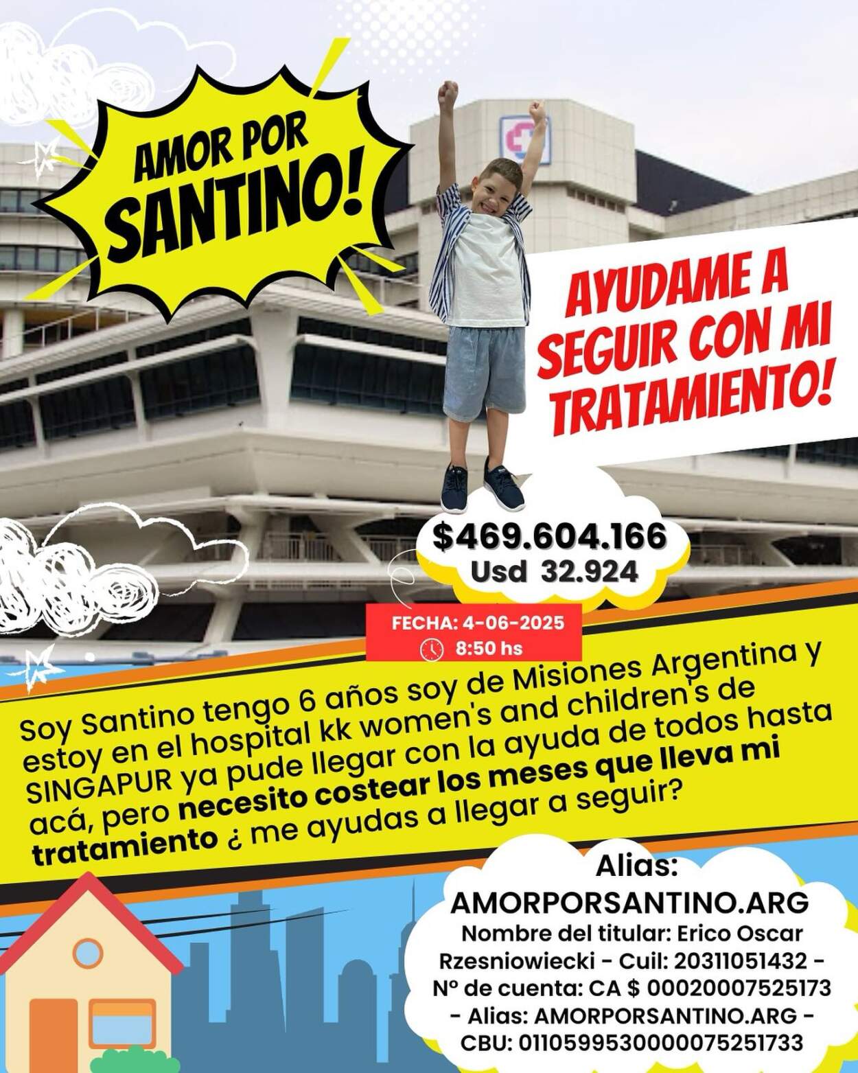 Solidaridad: el ganador de la rifa a beneficio de Santino ya retiró su premio 5 Solidaridad: el ganador de la rifa a beneficio de Santino ya retiró su premio imagen-4