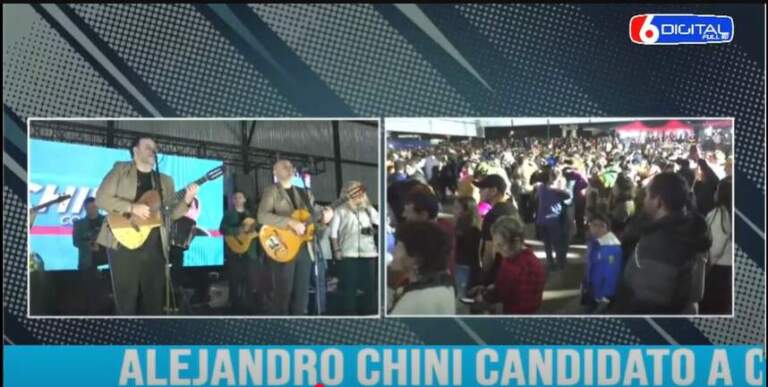 Con actividades culturales y una gran convocatoria en Itaembé Miní, Alejandro Chini finalizó su campaña como candidato a concejal imagen-37