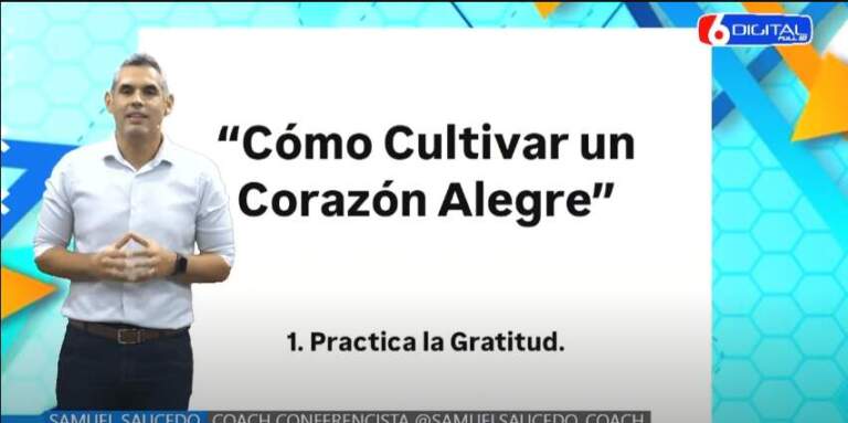 La alegría es una elección: las cinco recomendaciones de Samuel Saucedo para cuidar la salud emocional desde el corazón imagen-17