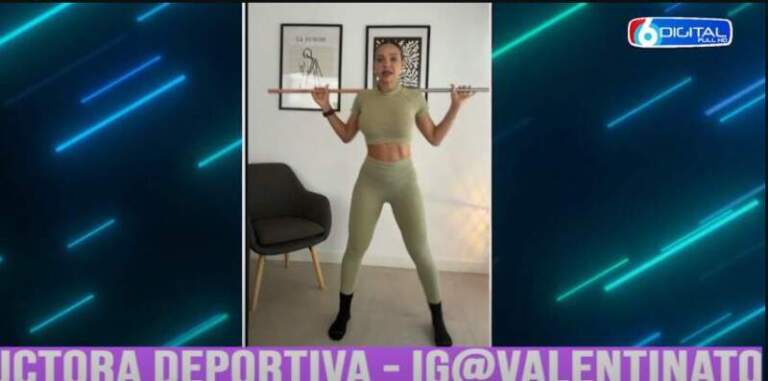 Desde recetas sin harinas hasta entrenamientos con una silla: la instructora deportiva Touzatti propone hábitos saludables para hacer en casa imagen-45