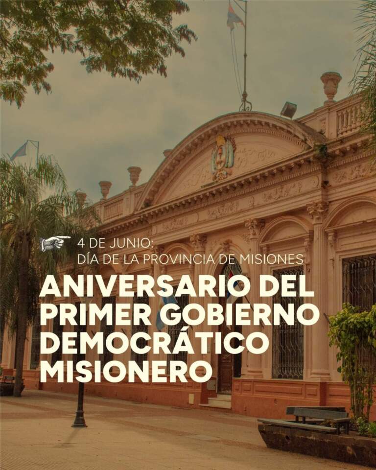 Día de Misiones, Gobernador recordó la fecha imagen-4