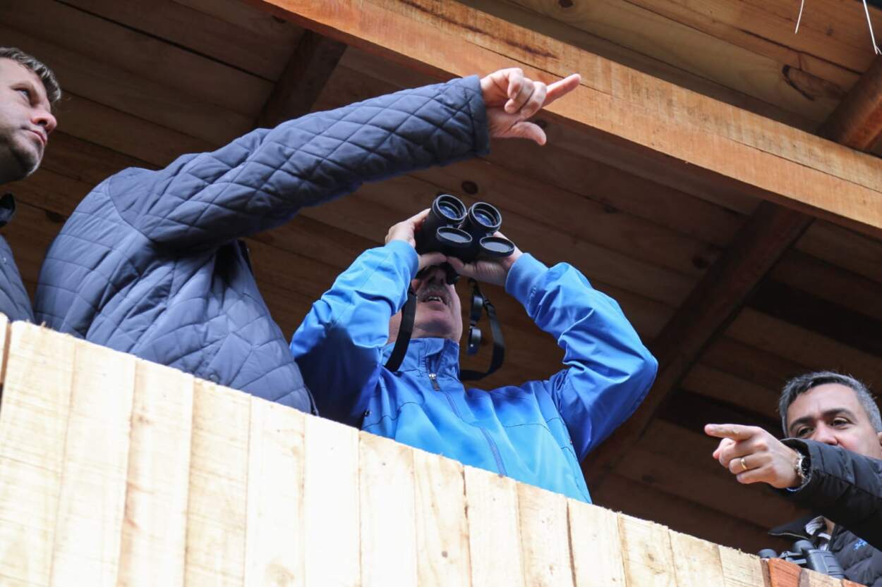 El Gobernador Passalacqua inauguró un observatorio de aves dentro del Parque Natural El Tombo en Colonia Alberdi 5 El Gobernador Passalacqua inauguró un observatorio de aves dentro del Parque Natural El Tombo en Colonia Alberdi imagen-4