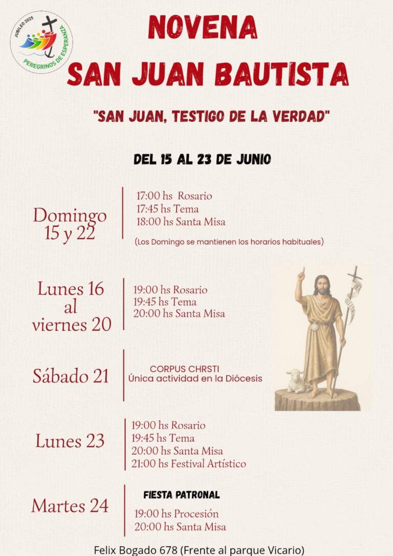 Celebración de la Novena y Fiesta San Juan Bautista imagen-24