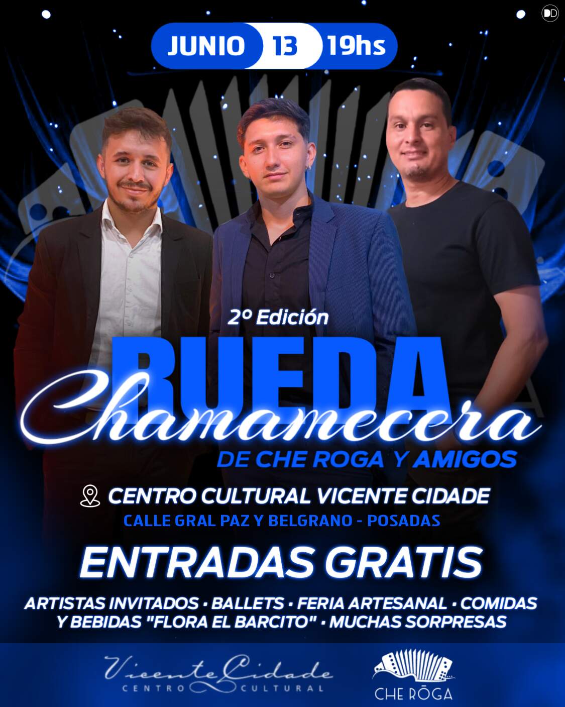 La segunda edición de la Rueda Chamamecera sube la apuesta y suma estilos y referentes imagen-6